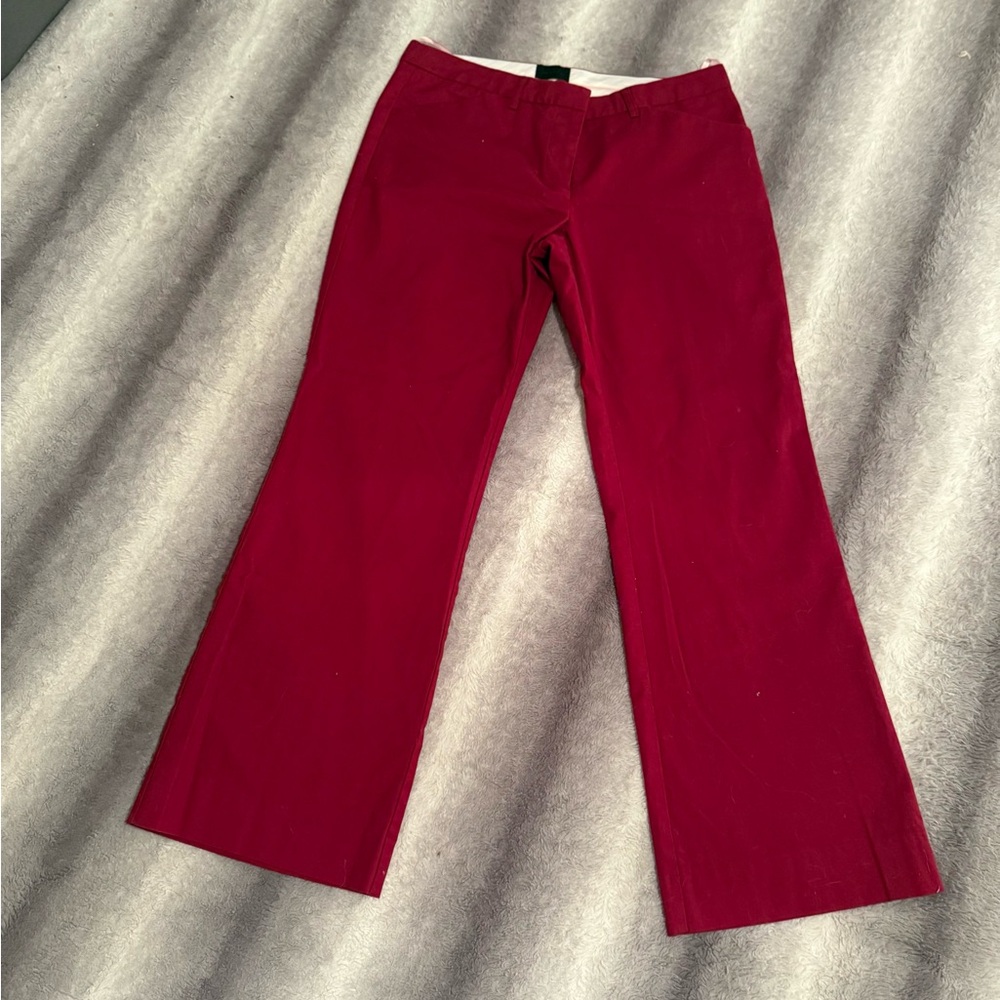 The Limited Red Drew Fit Pants